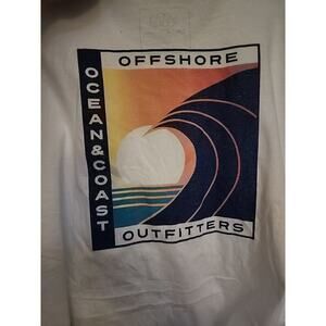 Ocean & Coast T Shirt Offshore Outfitter Flag Men’s 2XL New A106 Excellent Waves